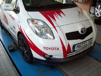 Toyota im Ralleydesign